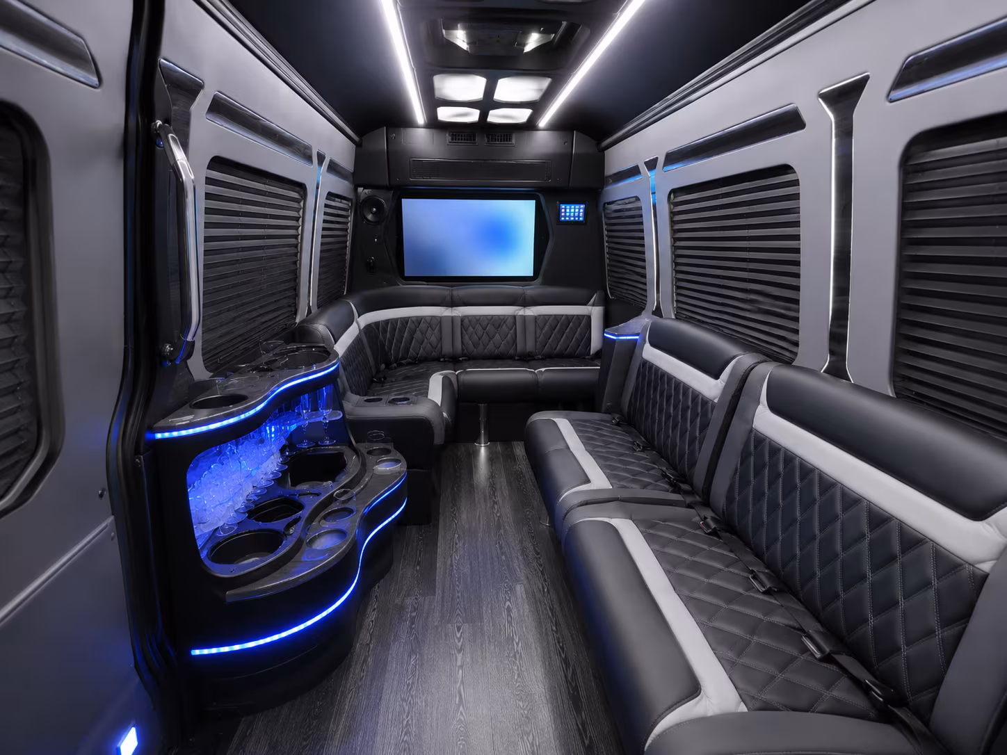 detroit birthday party transportation onboard seating