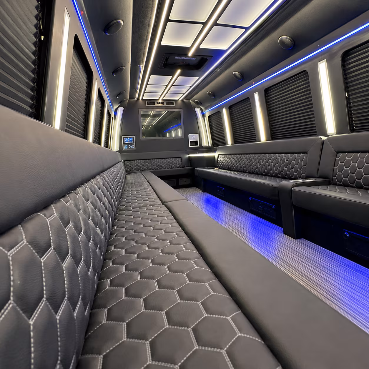 detroit concert party bus rental