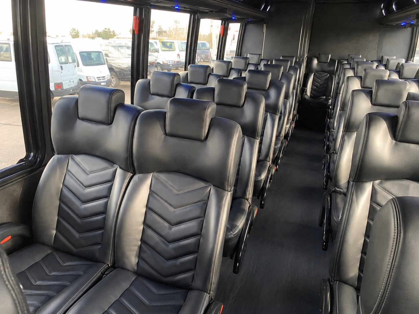 detroit event transportation onboard seating