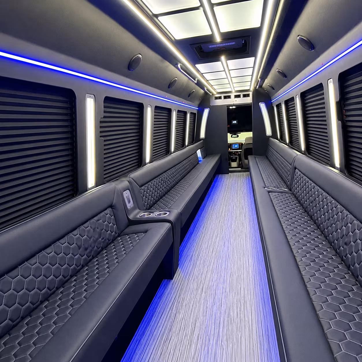 detroit party bus interior
