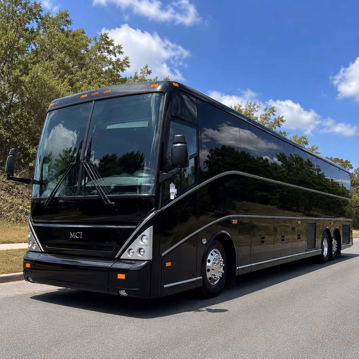 detroit private event charter bus rental