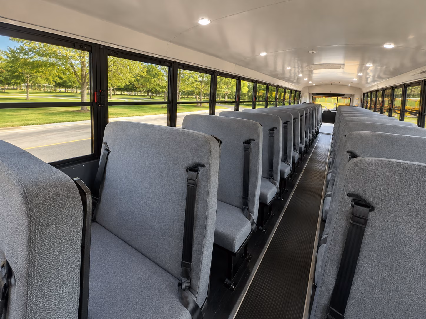 detroit school bus interior