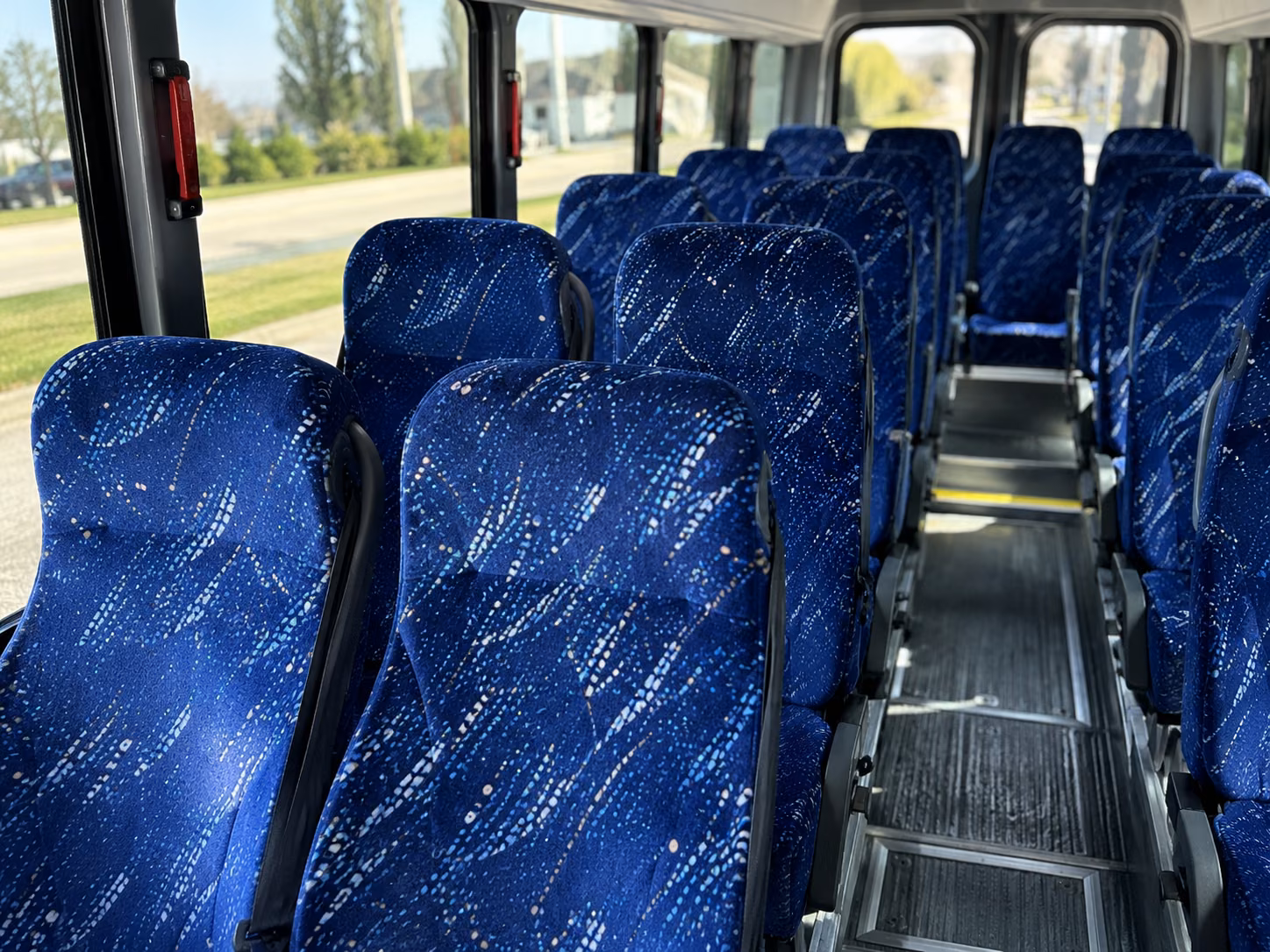 detroit sporting event transportation onboard seating