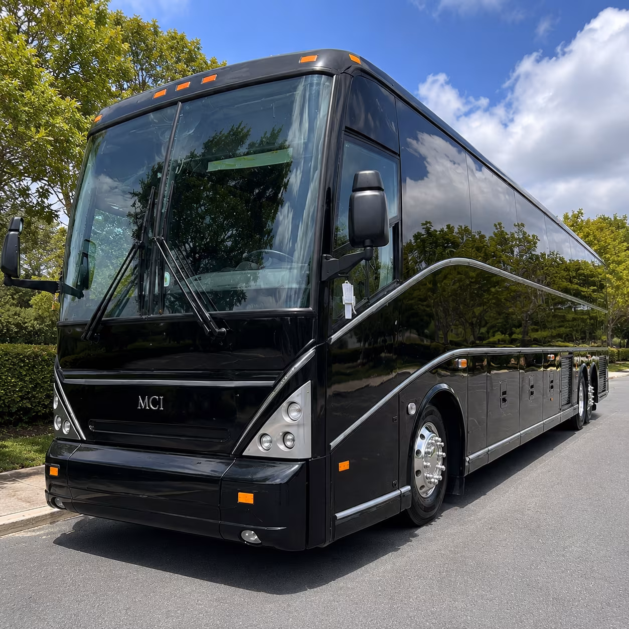 detroit wedding charter bus rental