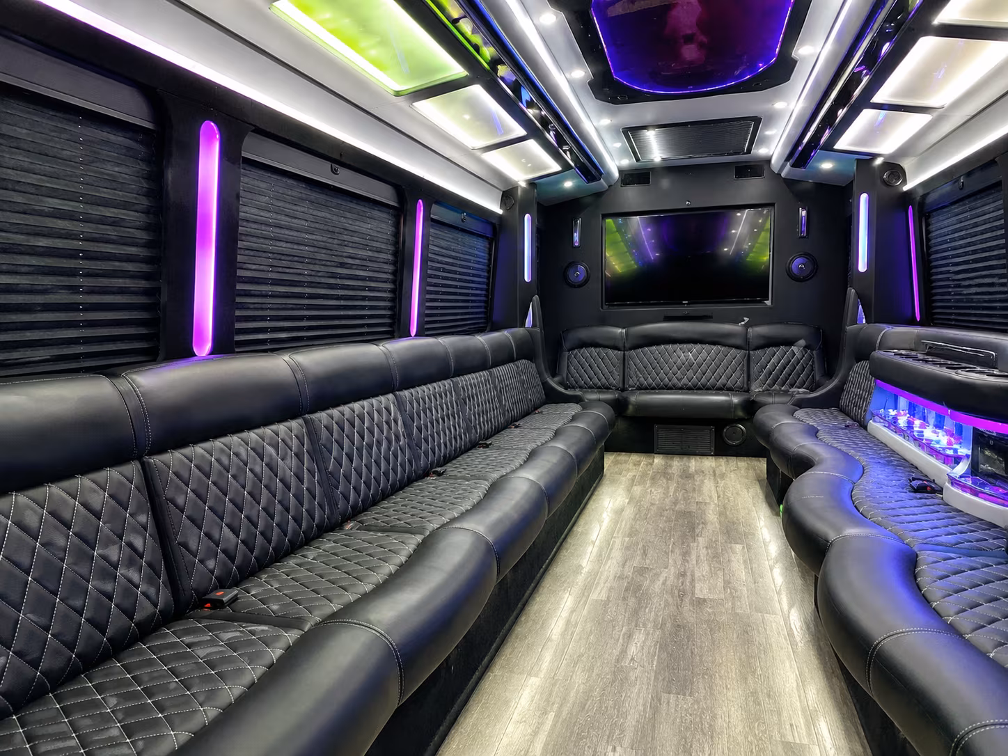 detroit wedding party bus rental