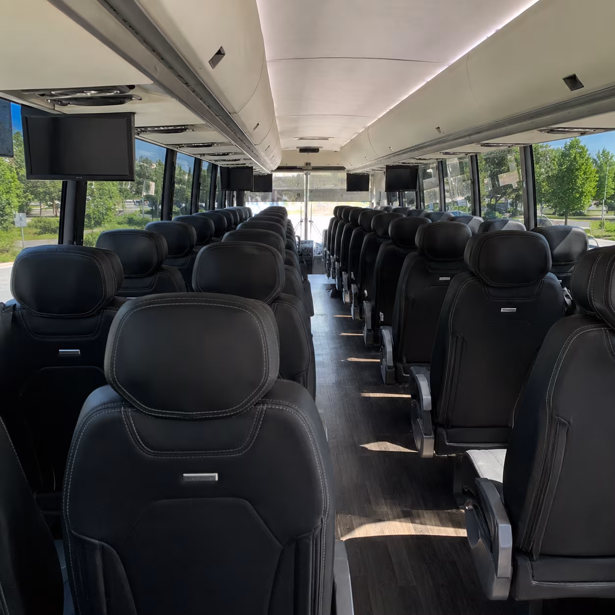 detroit wedding transportation onboard seating