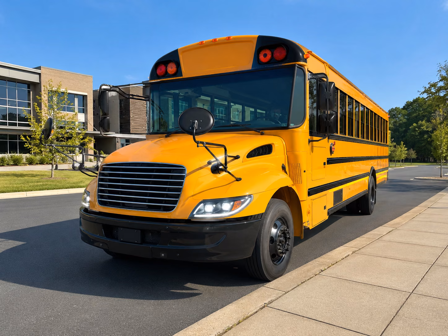school buses for detroit zoo field trips in royal oak