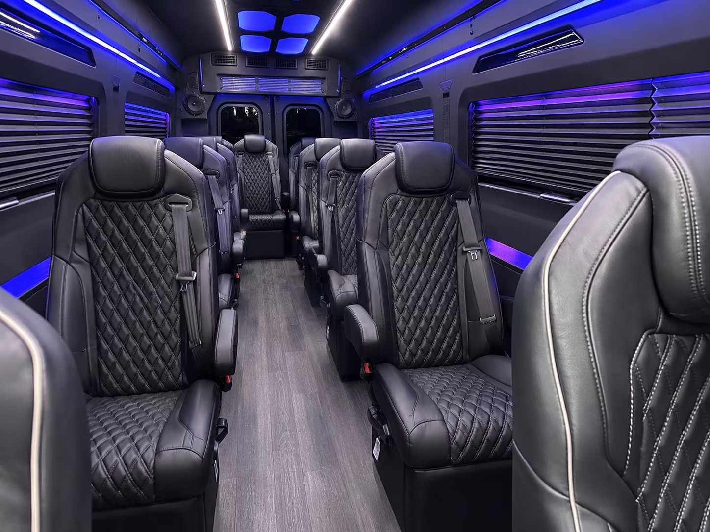 sprinter vans and minibuses for small corporate groups in metro detroit